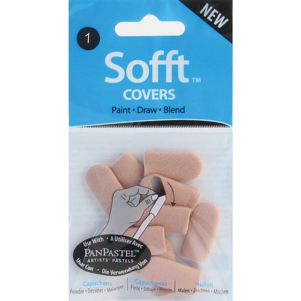 PanPastel - Sofft Covers 10/Pkg - #1 Round