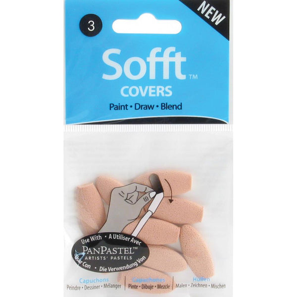 PanPastel - Sofft Covers 10/Pkg - #3 Oval