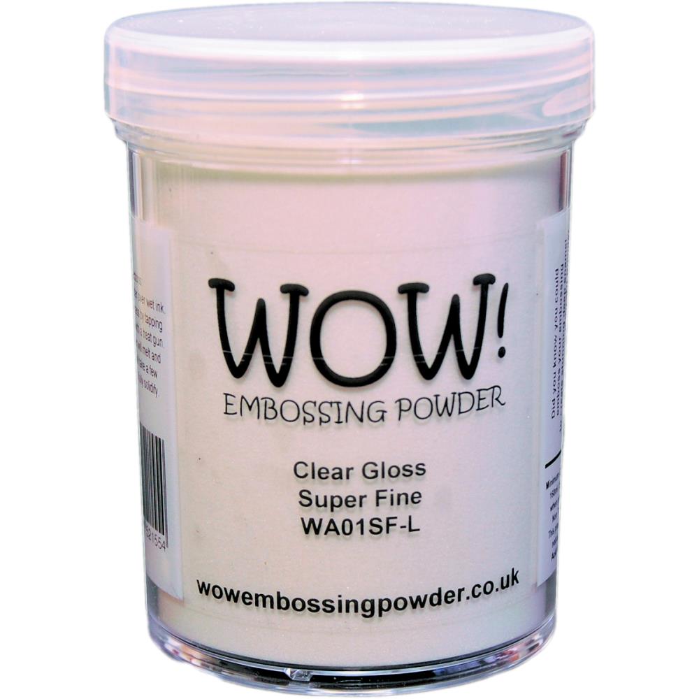 Wow! Embossing Powder - Super Fine - Clear Gloss