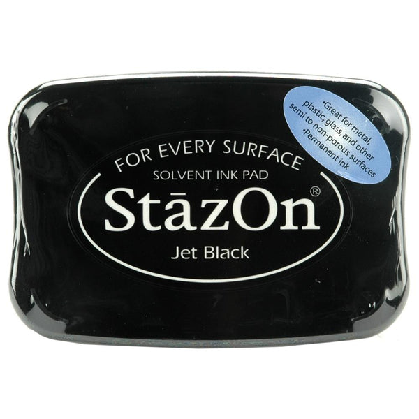 Tsukineko - StazOn - Jet Black ink pad