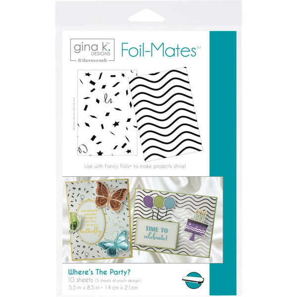 Therm-O-Web - Gina K. Designs -  Foil-Mates - Where's The Party