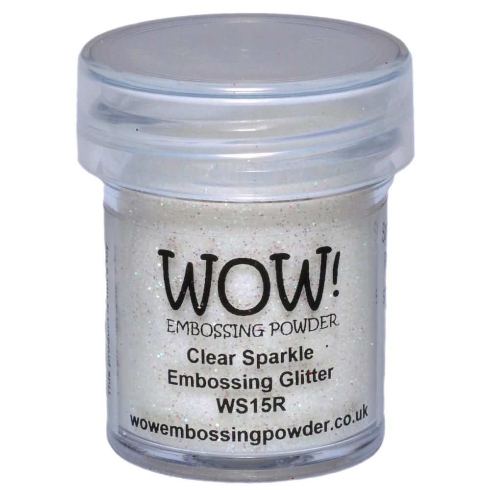 Wow! Embossing Glitter - Clear Sparkle