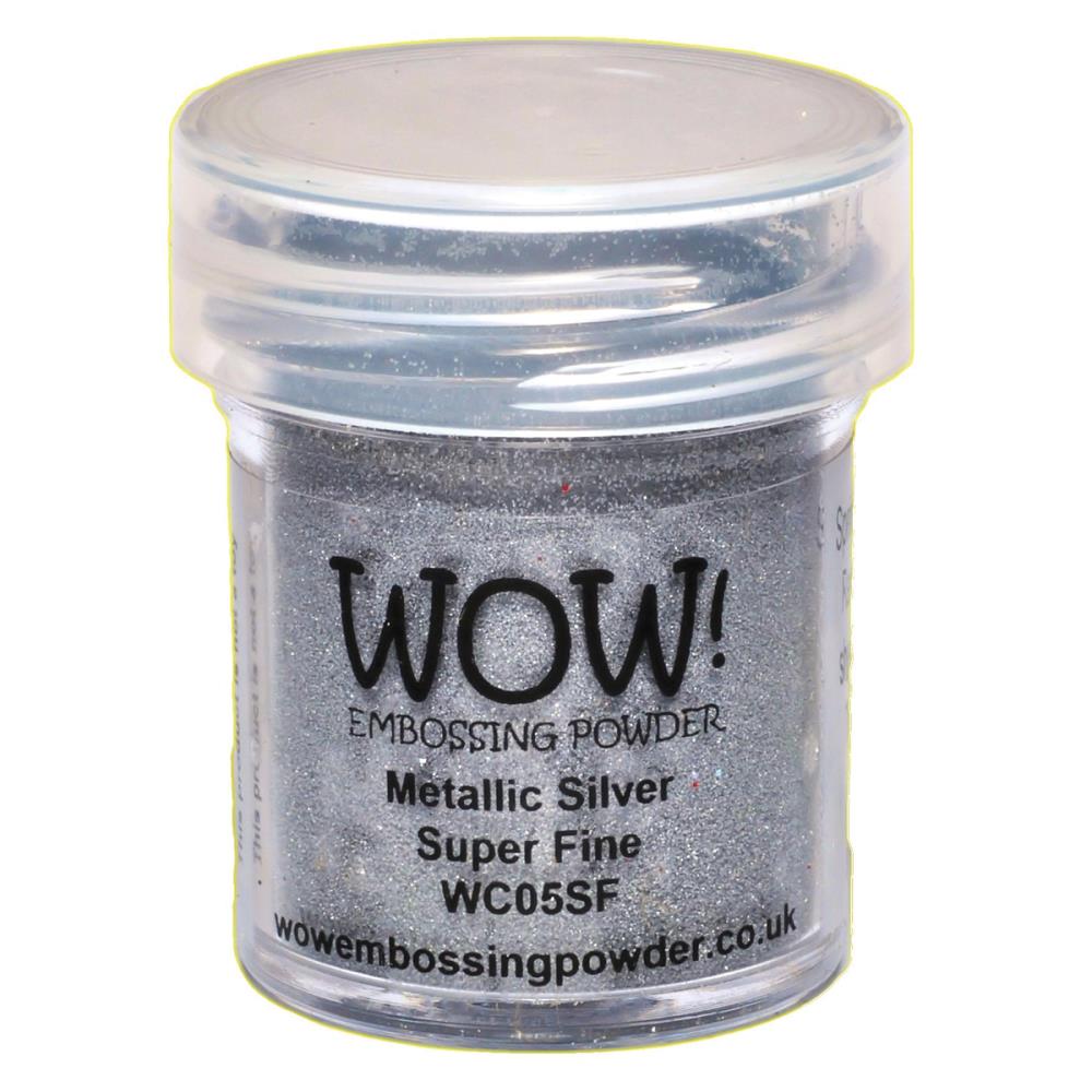 WOW! Embossing Powder - Metallic Silver Super Fine