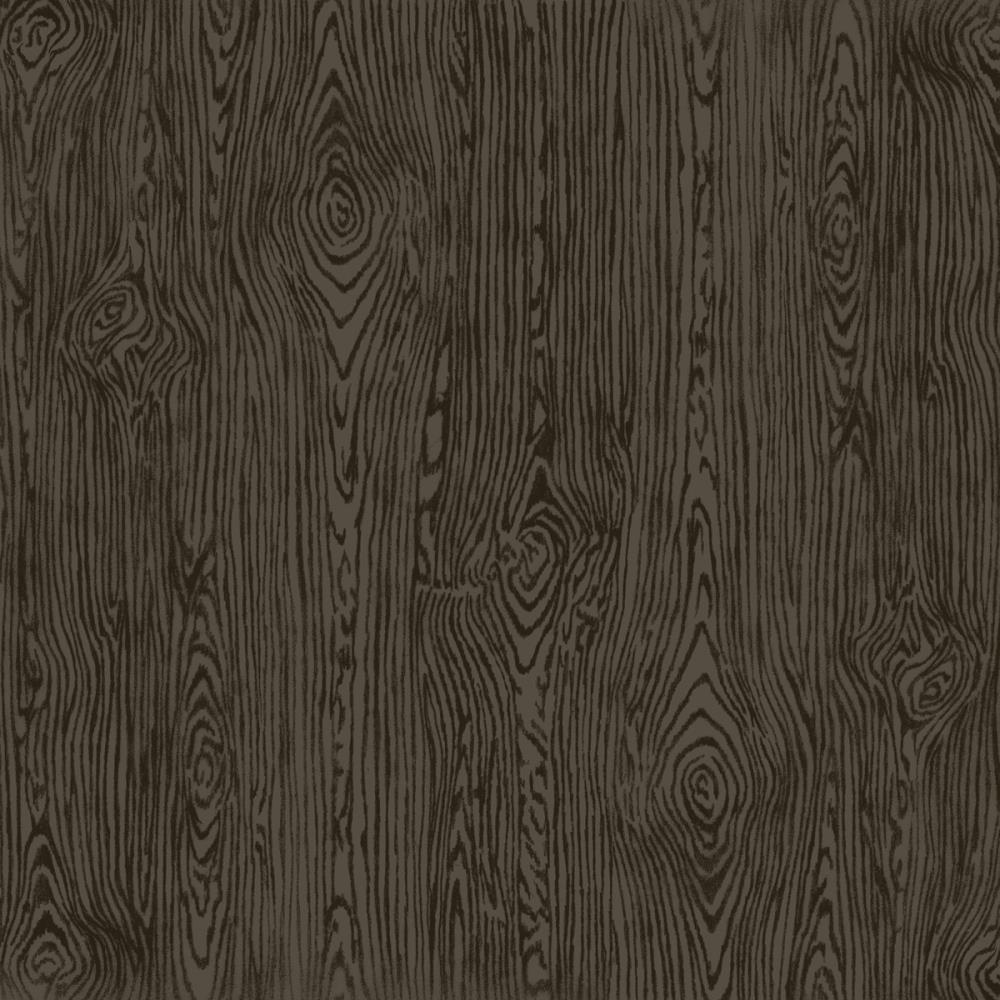 American Crafts - Textured Cardstock - Black Woodgrain