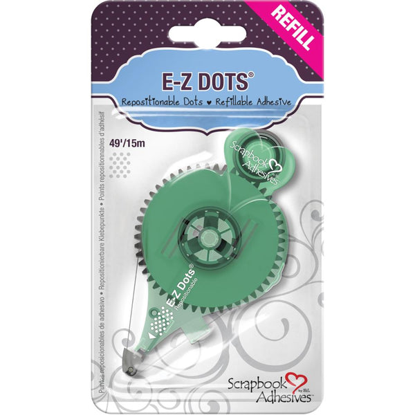 Scrapbook Adhesives - REFILL E-Z Dots Repositionable, 49', Use In 12046