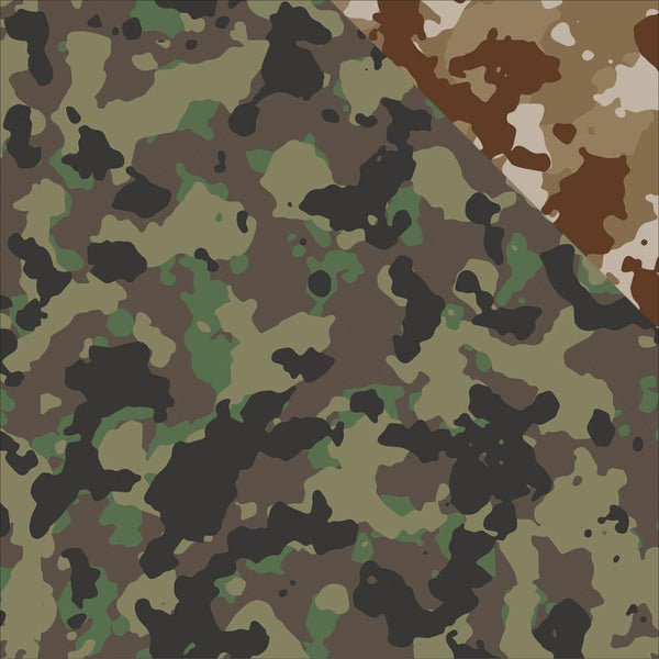 Reminisce - 12x12 Patterned Paper - Hunter's Camo
