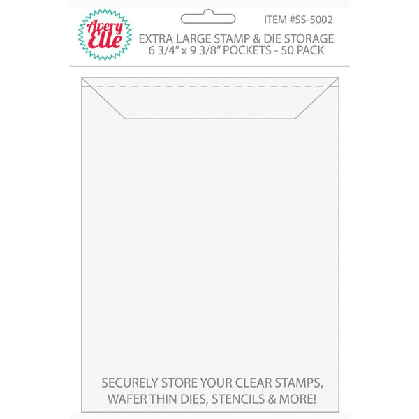 Avery Elle - Stamp & Die Storage Pockets - Extra Large