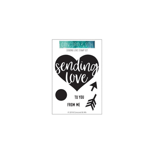 Concord & 9th - Sending Love - Stamp Set