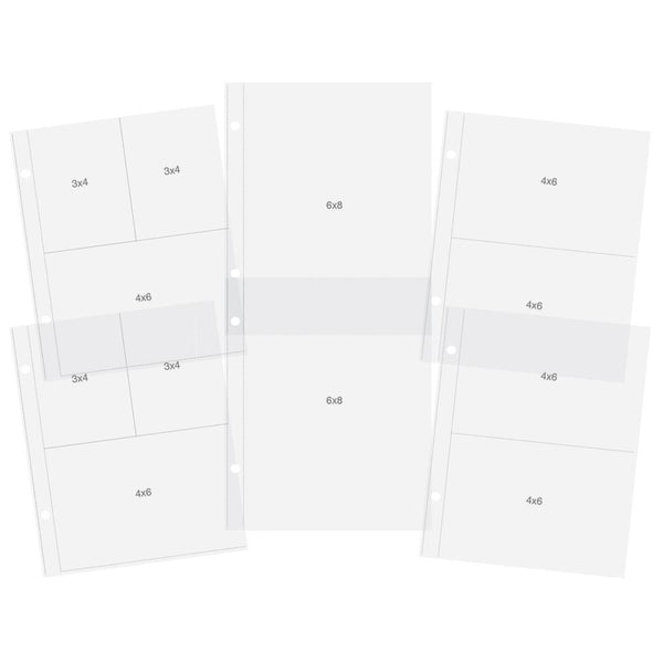 Simple Stories - 6 x 8 Sn@p Binder - Multi Pack refills
