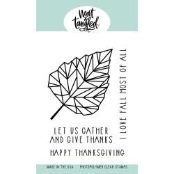 Neat & Tangled - Clear Stamps - Birch Leaf