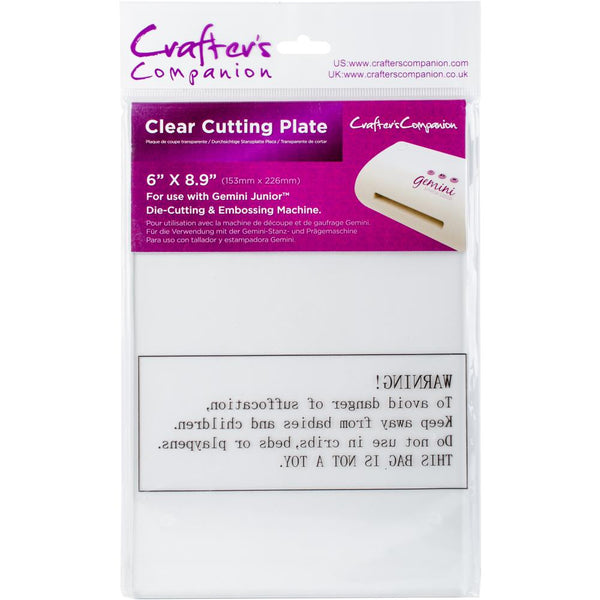 Crafters Companion - Gemini Jr. - Clear Cutting Plate