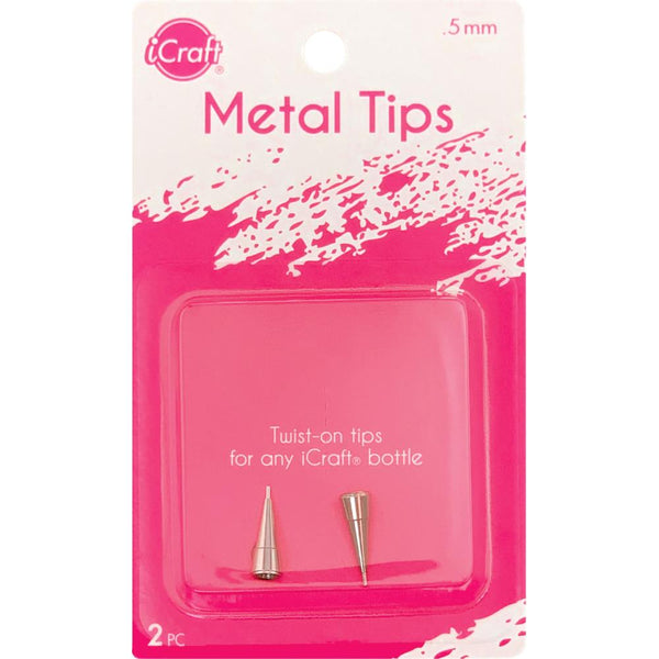 iCraft - Metal Tips for Liquid Adhesives - 2 pack