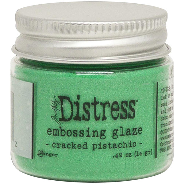 Ranger - Tim Holtz - Distress Embossing Glaze - Cracked Pistachio