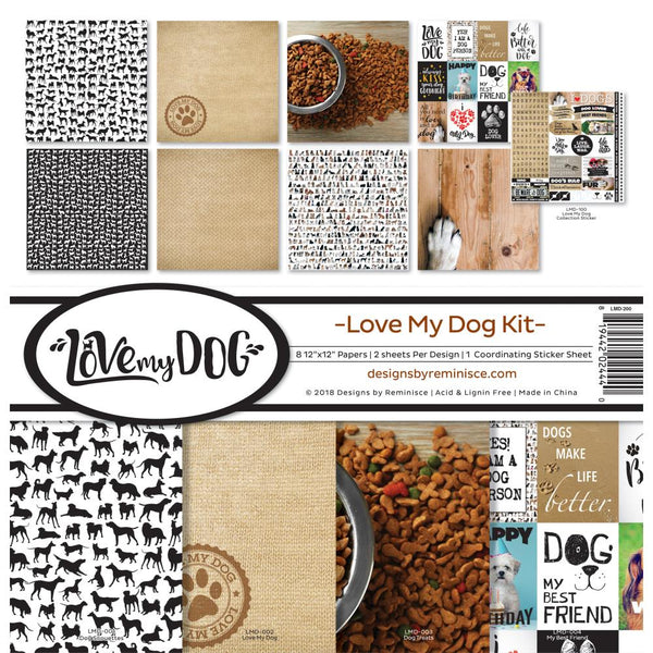 Reminisce - Love My Dog - 12 x 12 Collection Kit