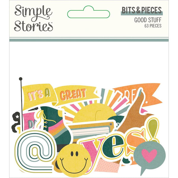 Simple Stories - Good Stuff - Bits & Pieces Die Cuts