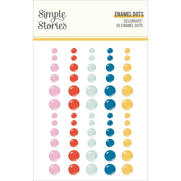 Simple Stories - Celebrate - Enamel Dots