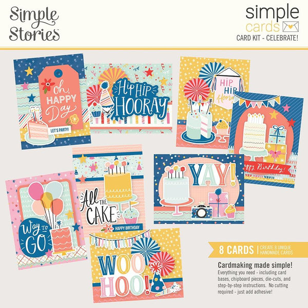Simple Stories - Simple Cards - Celebrate Card Kit