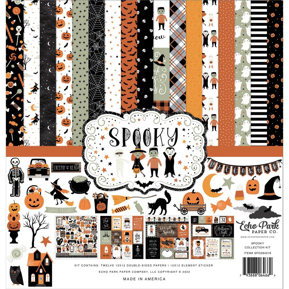 Echo Park - Spooky - 12 x 12 Collection Kit