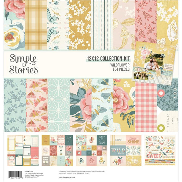 Simple Stories - Wildflower - 12 x 12 Collection Kit