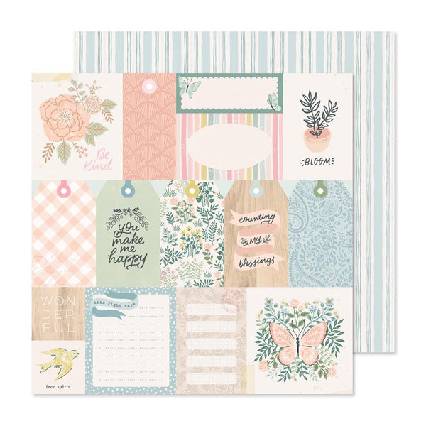 Crate Paper - Gingham Garden - Be Kind