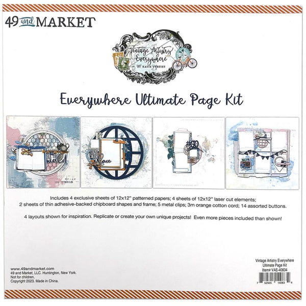 49 and Market - Vintage Artistry - Everywhere Ultimate Page Kit