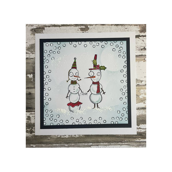 AALL & Create - Let it Snow - A6 clear stamp set #580