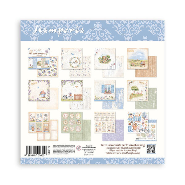 Vicky Papaioannou - Create Happiness - Welcome Home - 12 x 12 Scrapbooking Pad