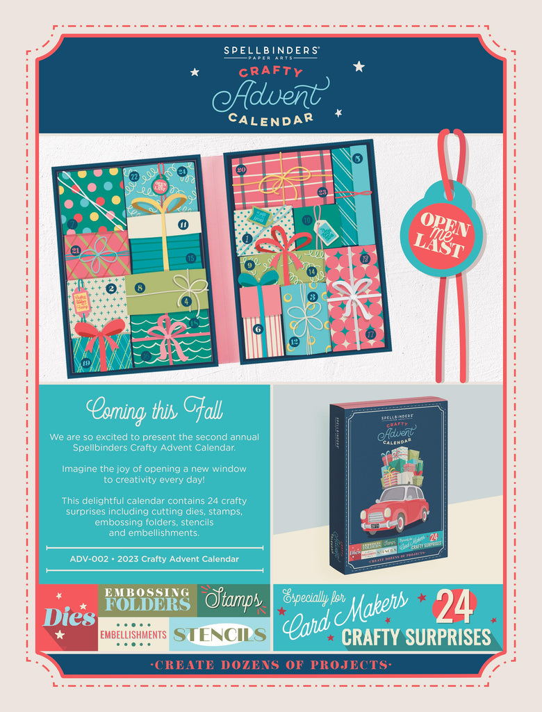 Spellbinders 2025 Crafty Advent Calendar