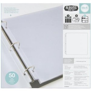 We R Memory Keepers - 12x12 - Three Ring Page Protectors - 50/pk