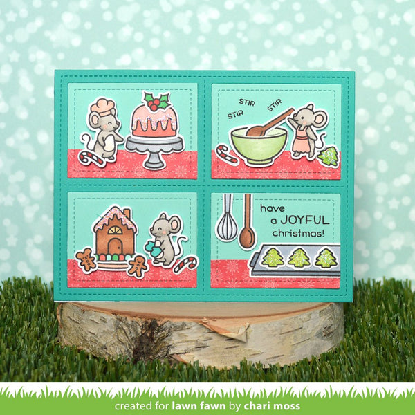 Lawn Fawn - A Creature Was Stirring stamp set