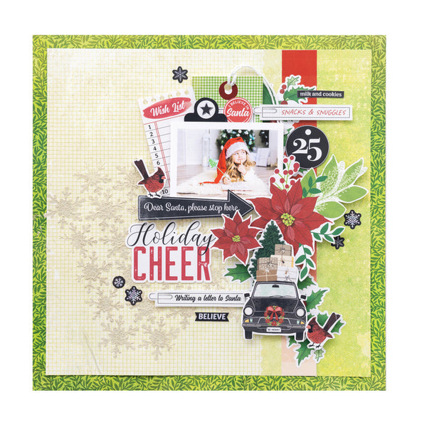 Vicki Boutin - Evergreen & Holly - Numbers Chipboard Stickers