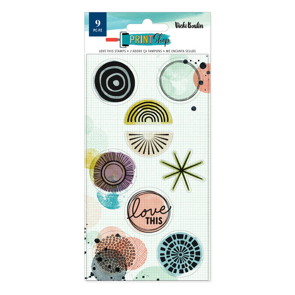 Vicki Boutin - Print Shop - Love This clear stamp set