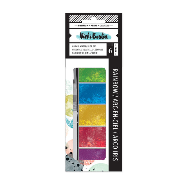 Vicki Boutin - Print Shop - Cosmic Watercolour Set - Rainbow