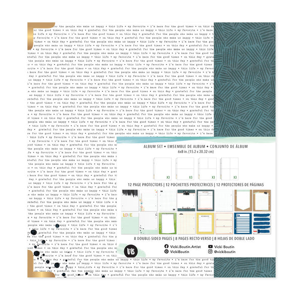 Vicki Boutin - Print Shop - 6 x 8 Album Set