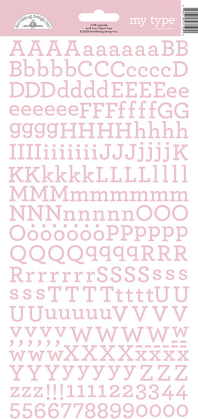 Foiled Alpha Bits V1 Letter Stickers Grouped by Letter Typography Plan –  Adorably Amy Designs