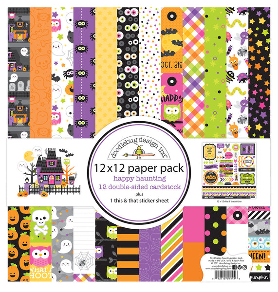 Doodlebug Design - Happy Haunting - 12 x 12 Collection Kit