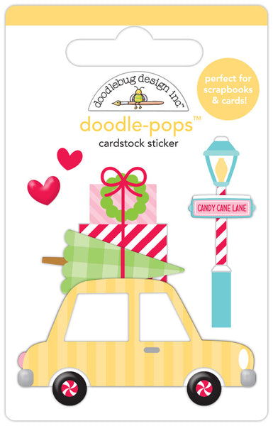 Doodlebug Design - Doodle-Pops - Candy Cane Lane