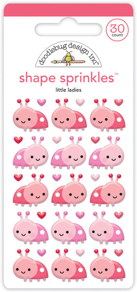 Doodlebug Design - Shape Sprinkles - Little Ladies