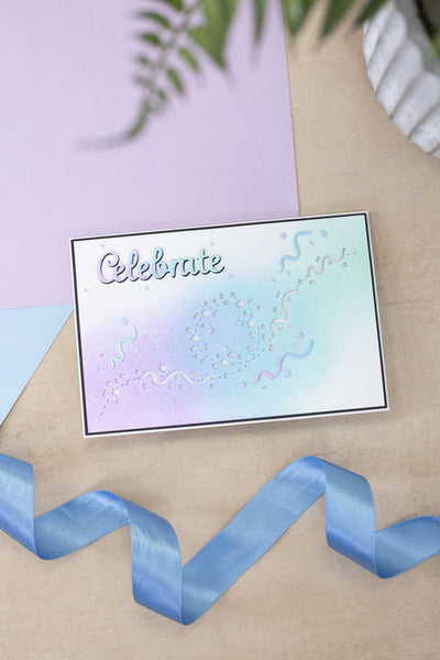 Crafters Companion - Gemini - Confetti Border Elements Die - Confetti Sprinkles