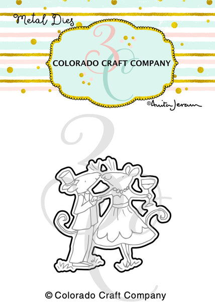 Colorado Craft Company - Anniversary Mini coordinating die set