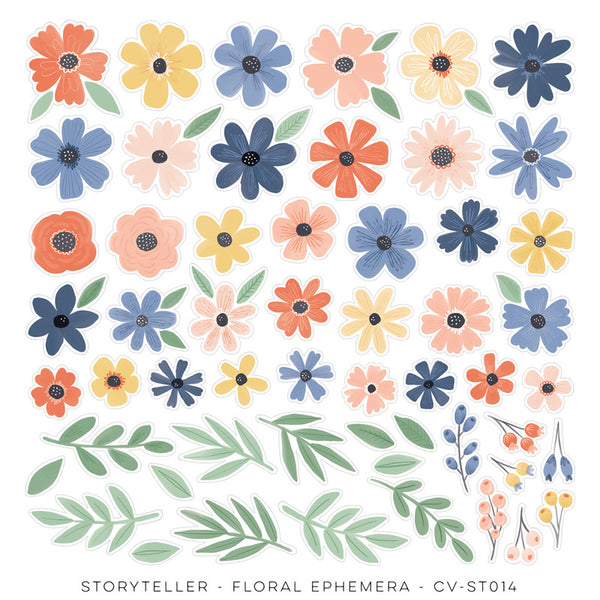 Cocoa Vanilla Studio - Storyteller - Floral Ephemera