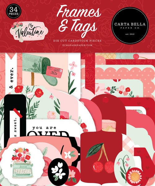 Carta Bella - My Valentine - Frames & Tags Pack