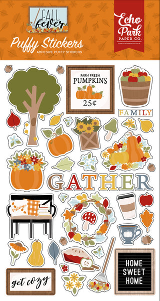 Echo Park - Fall Fever - Puffy Stickers