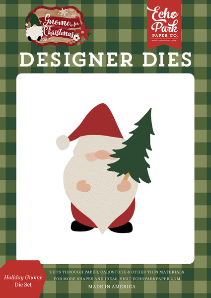 Echo Park - Gnome for Christmas - Holiday Gnome Designer Die