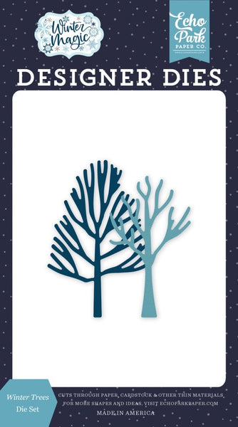 Echo Park - Winter Magic - Winter Trees die set