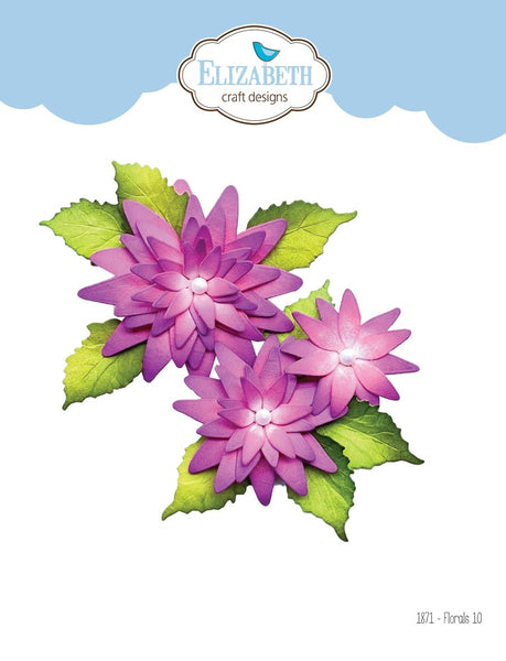 Elizabeth Craft Designs - Florals 10 die set