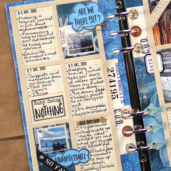 Elizabeth Craft Designs - Planner Essentials - Destination Phrases stamp set