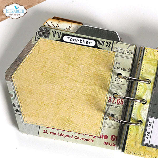 Elizabeth Craft Designs - Label Tabs stamp set