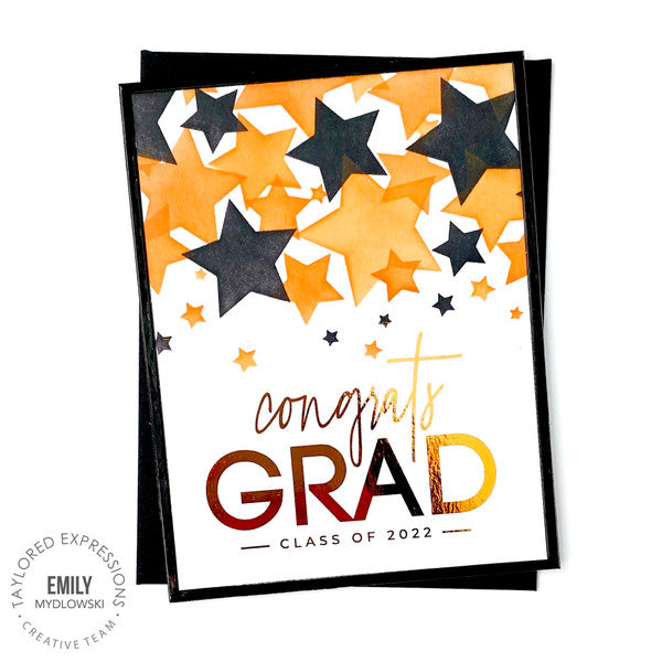Taylored Expressions - 6 x 6 Layering Stencil - Bokeh Stars