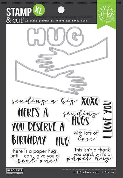 Hero Arts - Stamp & Cut XL - Paper Hug